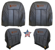 Load image into Gallery viewer, 06-07-08-2012 Chevy Impala SS LS Sedan 4-Door Full front Leather Seat Cover Blk