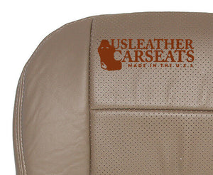 2001 Ford F350 F250 Lariat Full Front replacement Leather Seat Covers Tan