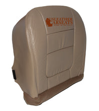 Load image into Gallery viewer, 2001 Ford F350 F250 Lariat Full Front replacement Leather Seat Covers Tan