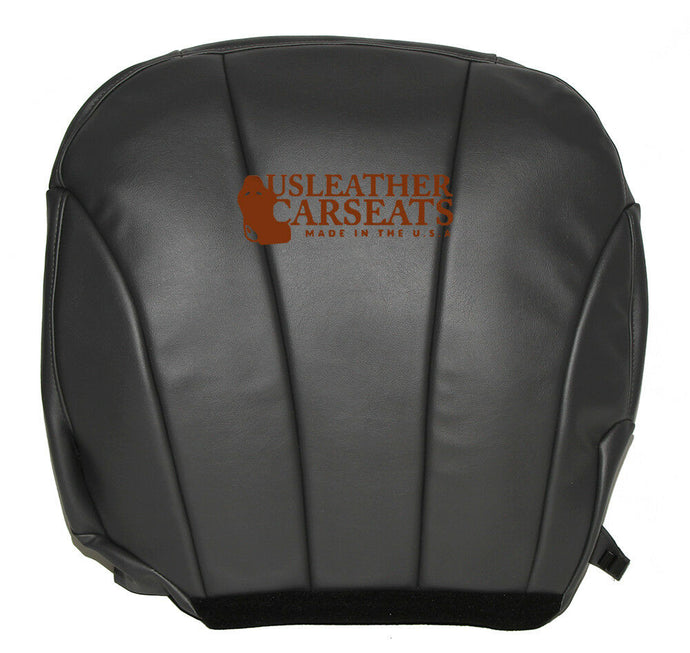 1999 2000 2001 2002 Chevy Silverado Driver Bottom Vinyl Seat Cover Dark Gray