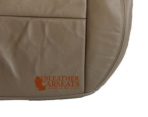 2005-2008 Ford F150 Lariat Single-Cab Passenger Bottom Leather Seat Cover Tan