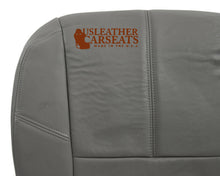Load image into Gallery viewer, 2007-2012 GMC Tahoe Driver Side Bottom Vinyl Seat Cover - Dark Titanium Gray