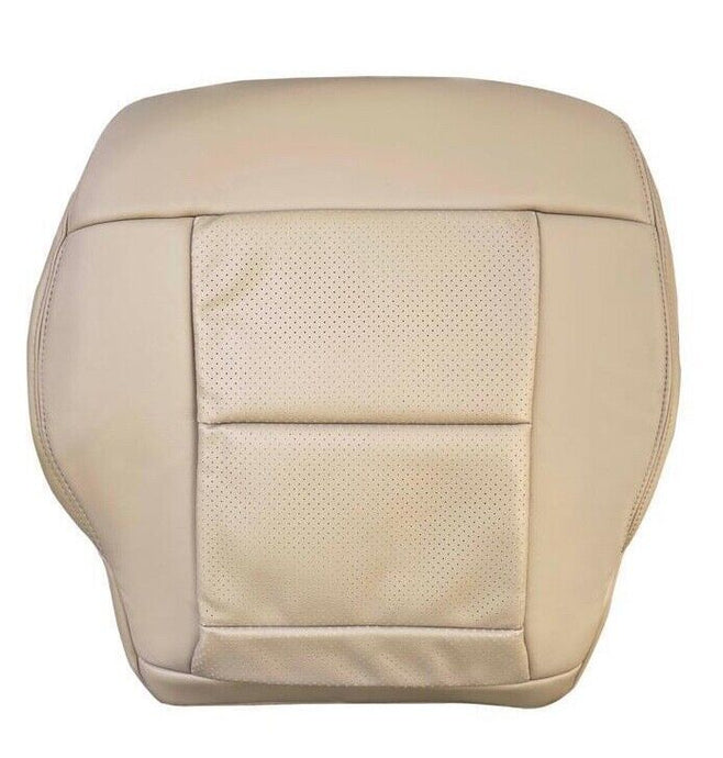 2012 2013 2014 Mercedes Benz E350 Driver Bottom perforated Leather Cover In Tan