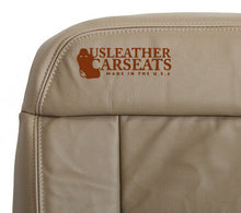 Load image into Gallery viewer, 2006 Ford F150 Lariat Driver Side Bottom Leather Seat Cover Medium Parchment Tan