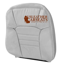 Load image into Gallery viewer, 03 Fits Jeep Liberty Limited Driver Lean Back Leather Seat Cover Light Taupe Tan