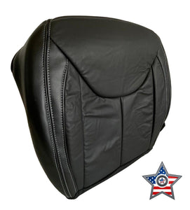 For 2013 Jeep Wrangler Rubicon Driver & Passenger Bottom Leather Seat Covers Blk