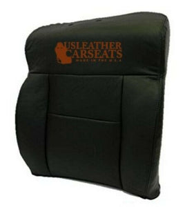 2004-2008 Ford F150 Driver Side Lean Back Replacement Leather Seat Cover Black