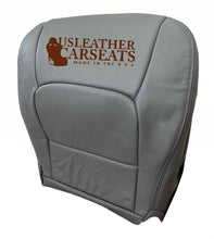 Load image into Gallery viewer, 2002-2004 Fits Lexus LX470 Driver &amp; Passenger Bottom Leather Seat Cover Gray