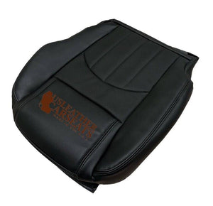 13-2017 For BUICK ENCLAVE Driver & Passenger Bottom Perf Leather Seat Cover Blk