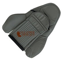 Load image into Gallery viewer, 2000- 2001  Chevy Corvette SPORT DRIVER Lean Back Perf Leather Seat Cover Gray