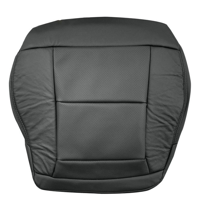 Driver Bottom Vinyl Perf seat Cover Black For 2010 2014 Mercedes Benz E350 E550