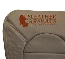Load image into Gallery viewer, 2000 Ford F350 Lariat Driver Bottom Leather Replacement Seat cover Parchment Tan