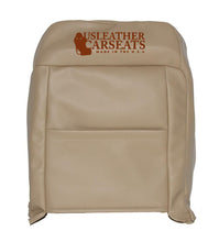 Load image into Gallery viewer, 2007 Ford Explorer Eddie Bauer Driver Lean Back Leather Seat Cover 2 Tone Tan