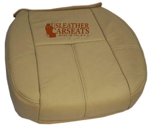 07-14 Chevy Suburban 2500 Driver Side Bottom Vinyl Seat - Cover Cashmere TAN