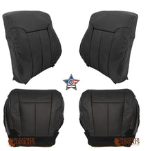 Load image into Gallery viewer, 2007 Ford Expedition XLT Full Front Perforated Leather Seat Cover Black