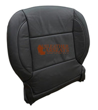Load image into Gallery viewer, For Chevy Silverado 1500 3500 2500HD LT LTZ Driver Bottom Leather Seat Cover Blk